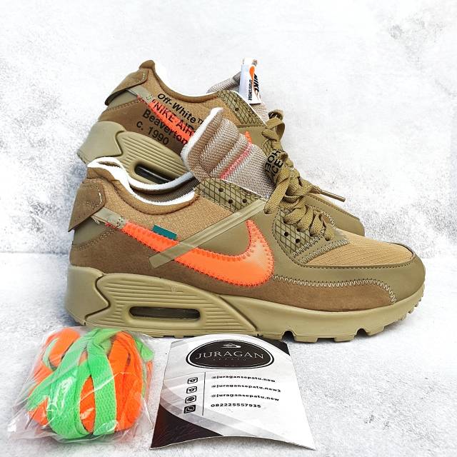 nike desert off white