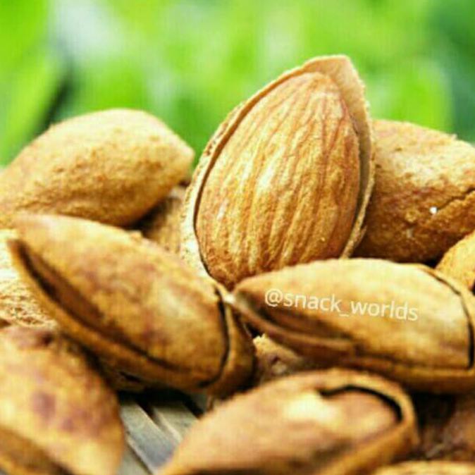 

500Gram Kacang Almond Roasted Creamy Milk Butter Mentarieka_Shop
