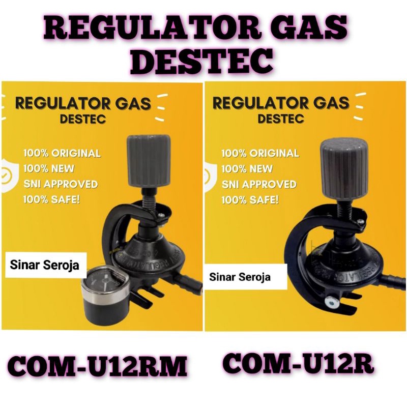 Kepala Gas/Regulator gas Destec Tekanan Rendah 201S