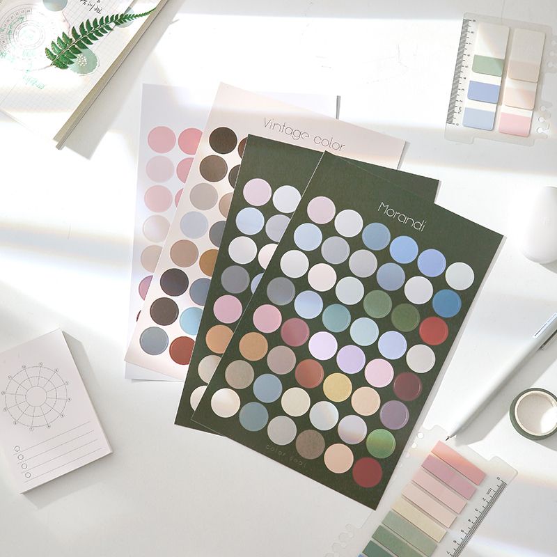 

Basic Round Sticker Decoration DIY Scrapbook