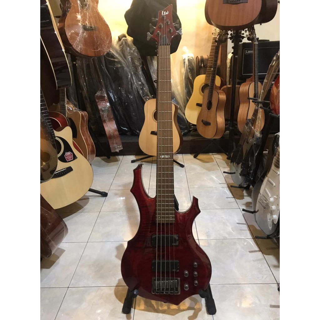 Gitar Bass ESP LTD F255 FM 5 String