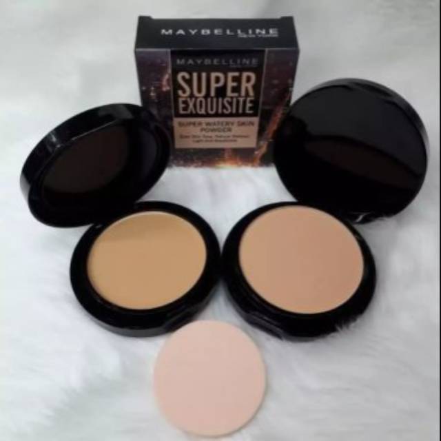 Bedak Maybelline Super Exquisite 2 in 1 - Bedak Padat Dan Basah