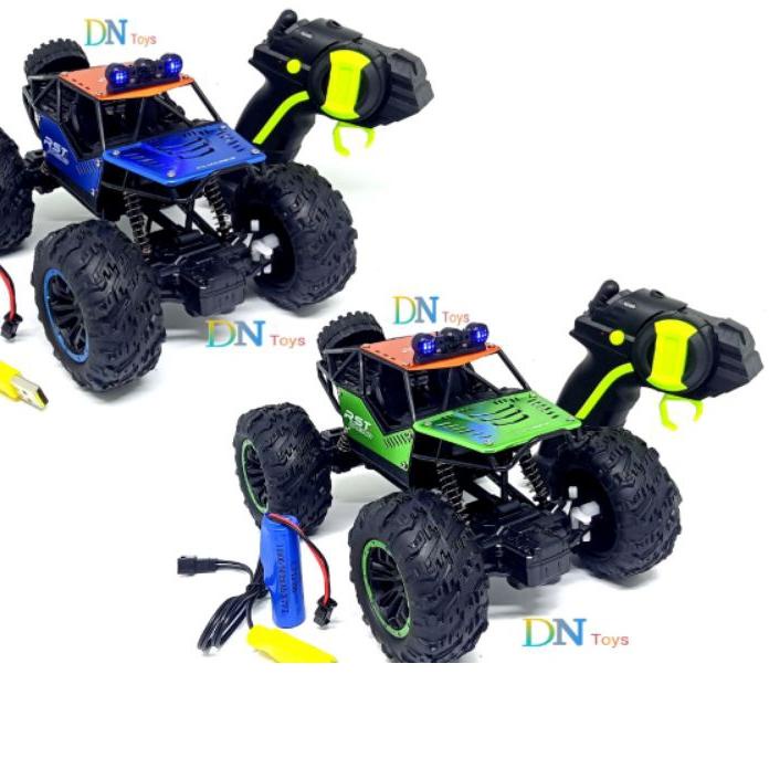 Mainan Mobil Remote Control Besar OffRoad 4 WD Body Metal Mobil Remot Kontrol Murah