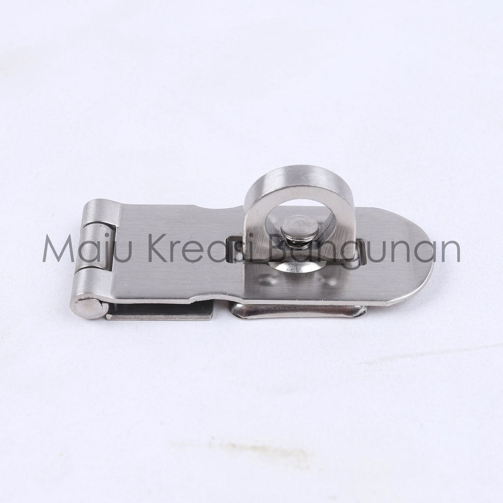 Overpal Gembok SOLIGEN Medium Stainless Steel Grendel Kunci Pintu Over Pal Hasp Lock M