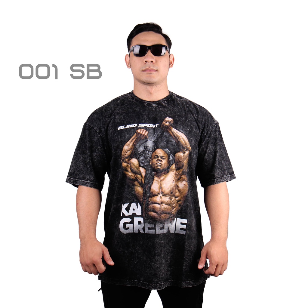 Kaos Washed Oversize Streetwear Pria Wanita Blindsport Washed SB