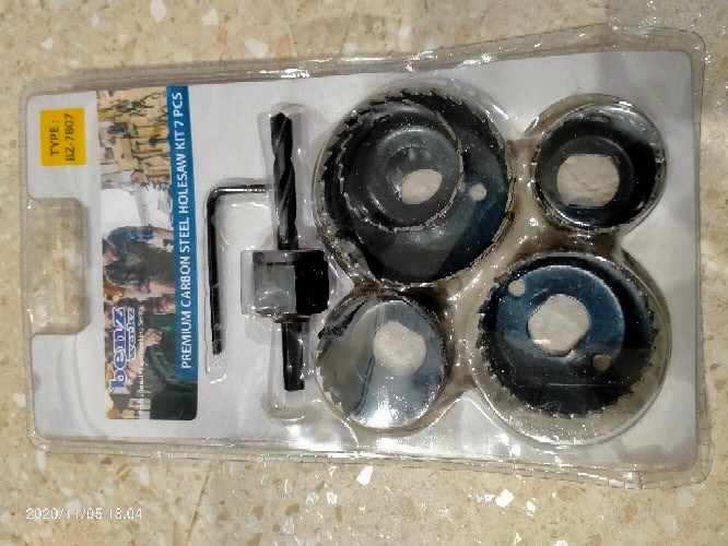 Hole Saw / Mata Bor Lubang Set 7 Pcs