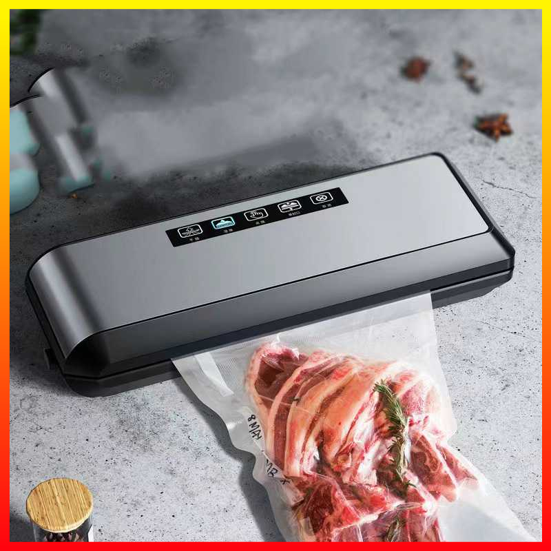 Pompa Vacuum Sealer Mesin Penyegel Automatic Daya Sedot Kuat 80 KPA HP-9007 - 7ROTKLSV