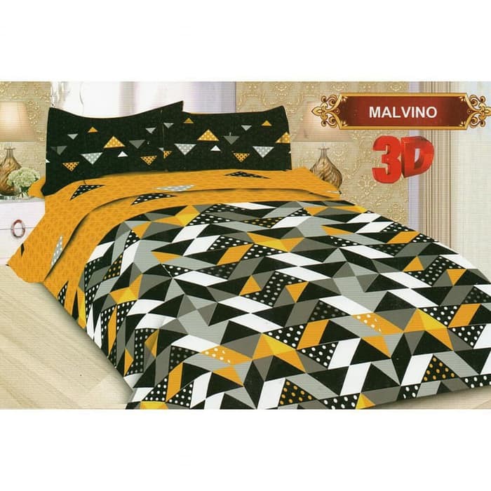 BEDCOVER BONITA (sprei rumbai) 180 X 200 MALVINO