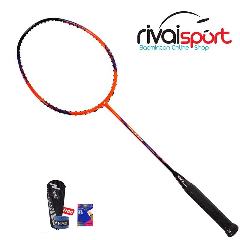 Raket Badminton Nimo IKON 200 - ORANGE