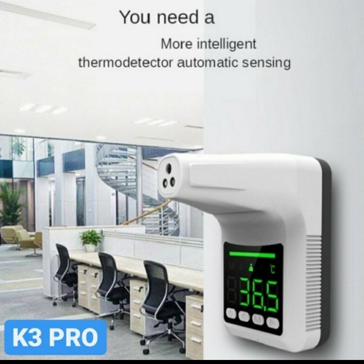 THERMOMETER DIGITAL THERMOMETER DINDING THERMOMETER STANDING SETARA K3 NON KONTAK