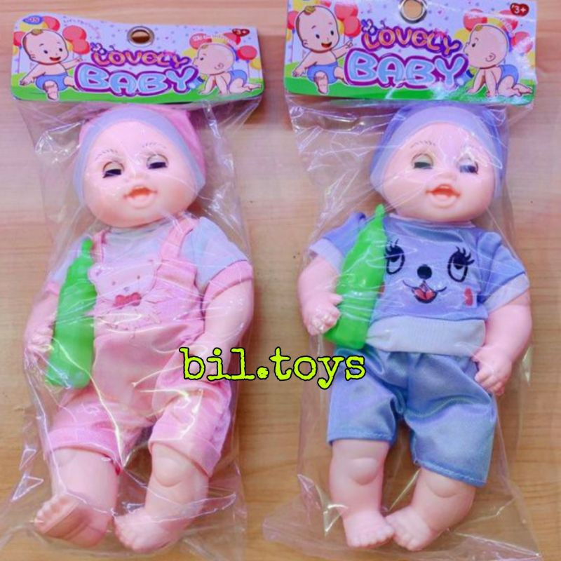 MAINAN BONEKA NANGIS B760 MY SWEET BABY SPEAK BO mainan bayi bersuara mama papa bisa berkedip mata