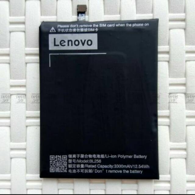 Baterai Batrai Lebovo K4 Note / Lenovo BL-256 / Lenovo BL256 / Lenovo Vibe X3 Lite / Lenovo A7010