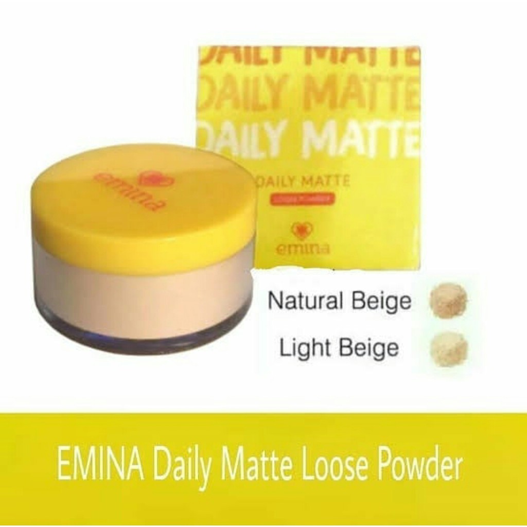 EMINA DAILY MATTE LOOSE POWDER 20g