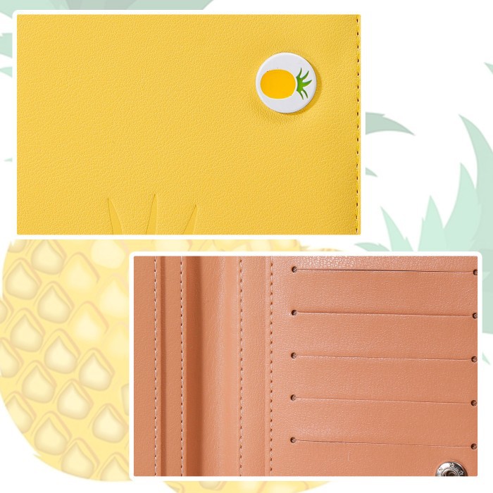 Hot sale  Miniso Dompet panjang plastik lipat dua buah Two-Fold Long Purse  hanya di shopee