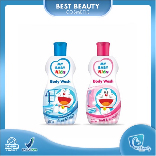 ★ BB ★ MY BABY Kids Body Wash Doraemon 180ml - 200ml - Sabun Mandi Cair Anak Wangi dan Lembut