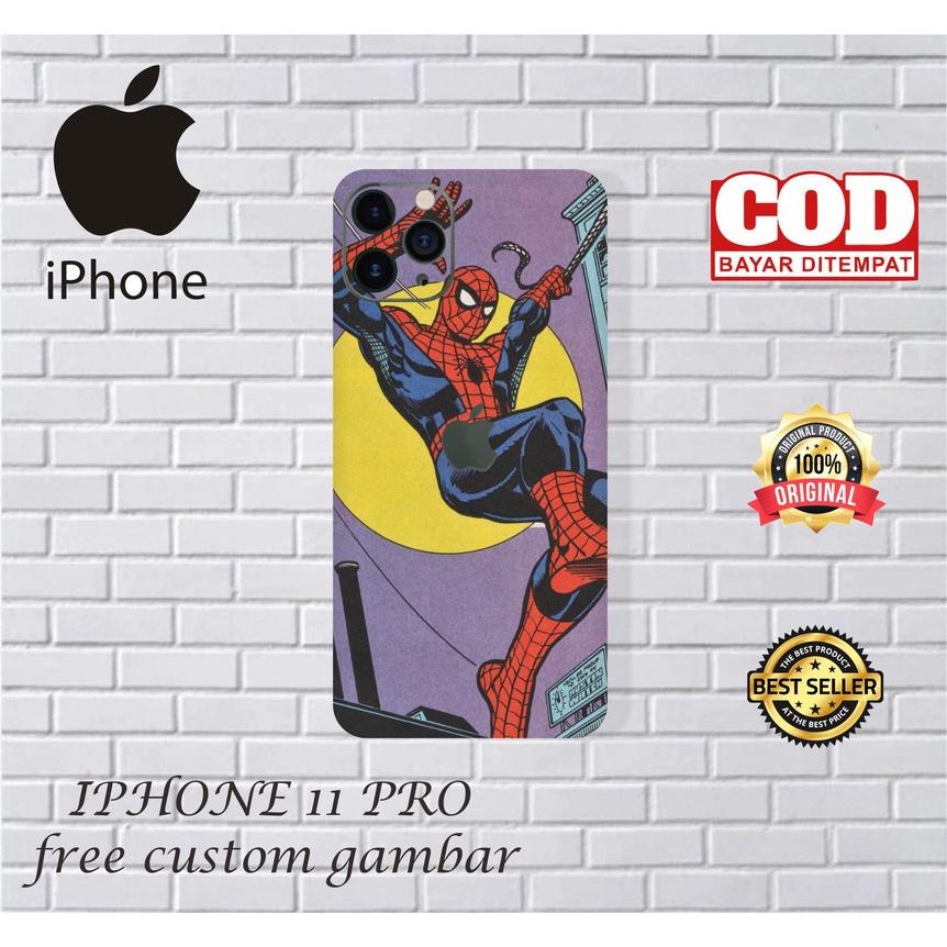 GARSKIN/STICKER HANDPHONE IPHONE 11 PRO CUSTOM