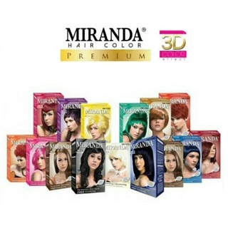 Image of thu nhỏ miranda hair color / semir rambut / cat rambut 30ml #0