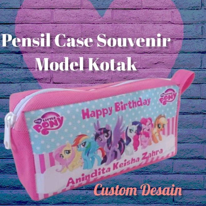 

PENSIL CASE SOUVENIR CUSTOM DESAIN MODEL KOTAK