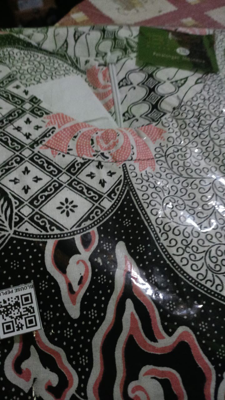 Atasan Batik Dolby Dolbi Dobby Doby Tenun Sutra Tulis Halus Katun Atbm Baron ,sarombit Atasanku