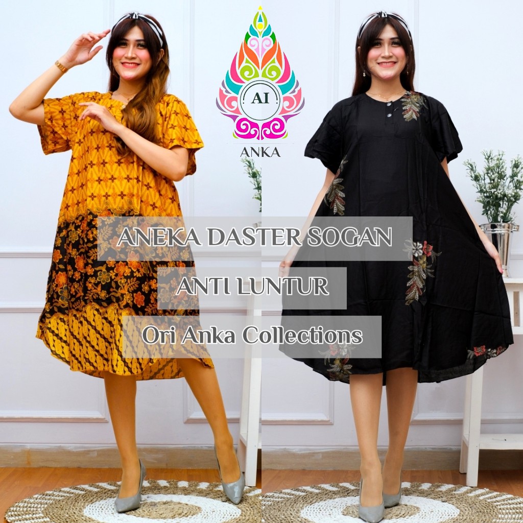 Aneka Daster Payung Sritex Batik. Busui Kancing 2. Kain Rayon Sritex