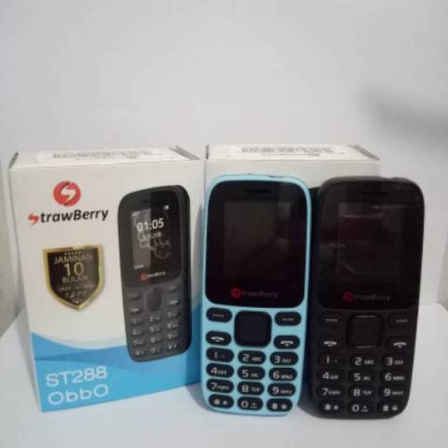 hp strawberry ST288 OBBO murah dengan kamera dualsim terjangkau