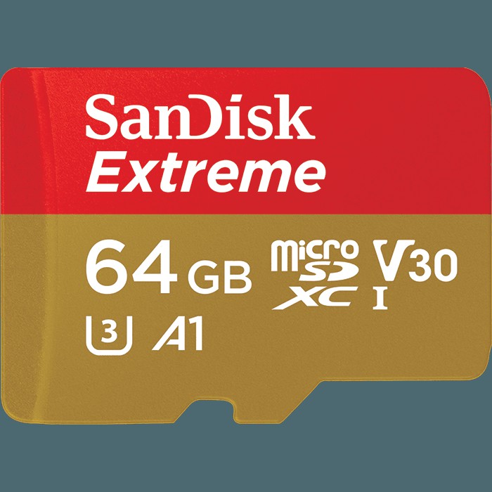 ASLI IMPOR - SANDISK EXTREME MICROSD 64GB 100MB/S -MICROSD EXTREME 64 GB 100 MBPS
