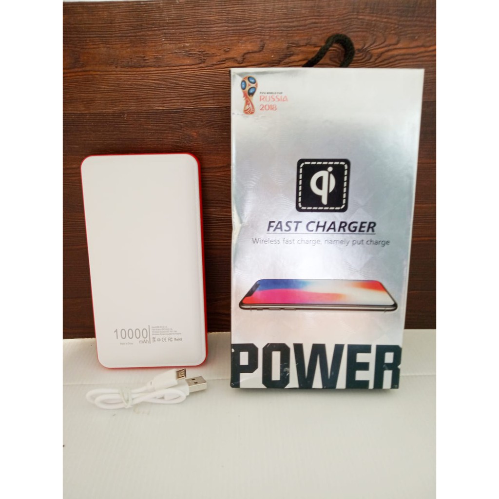 WIRELESS POWERBANK CHARGER 10000MAH POWER BANK IPHONE 10000mAh