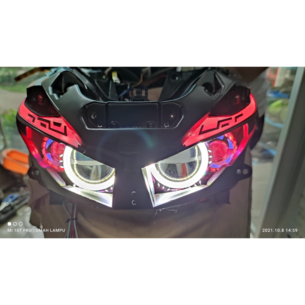 Jual Lampu Projie Led Generasi Untuk Vario Tahu Headlamp Komplit Dengan