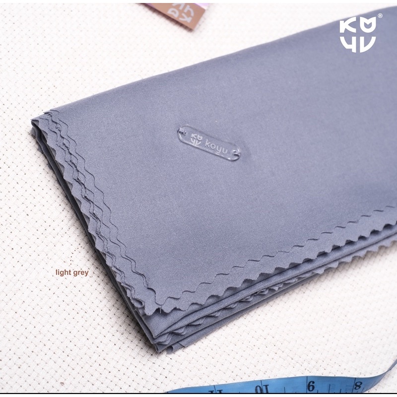 Hijab Segiempoat Voal Rosaline Part 2 Baru-LIGHGREY