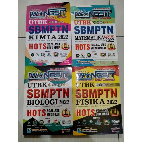 [PRELOVED] BUKU WANGSIT PLATINUM SAINTEK 2022 OM JERO