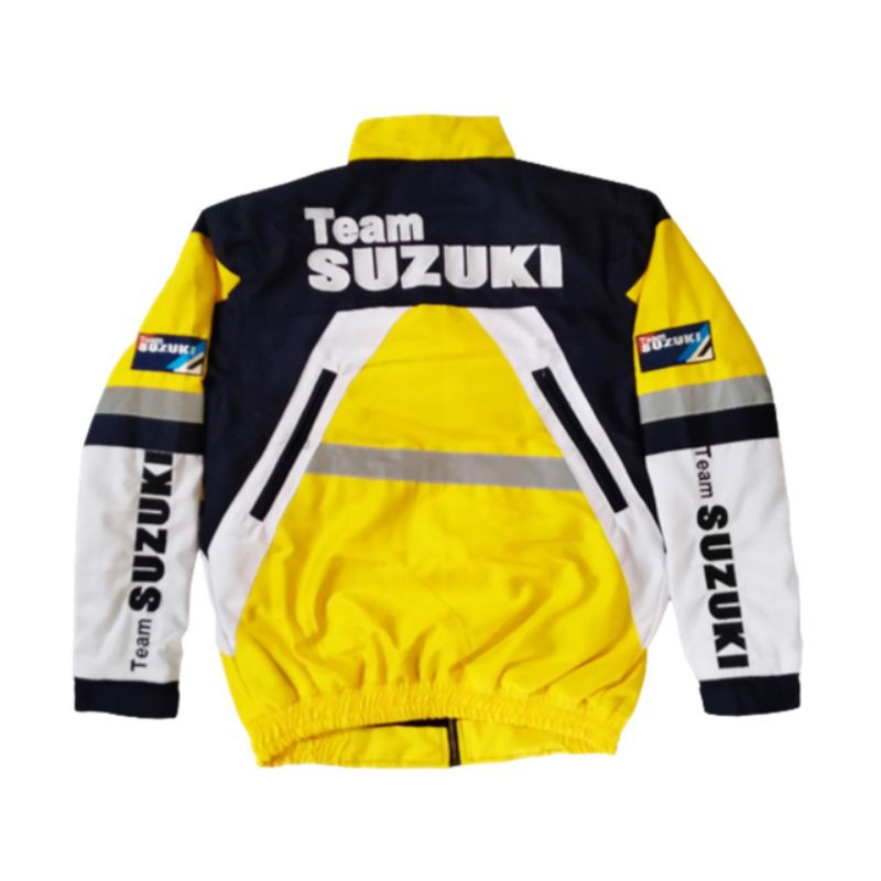 jaket vintage suzuki