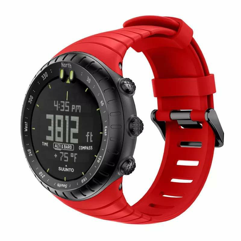 TANGAN RUBBER SUUNTO CORE ORIGINAL OEM RED & NAVI