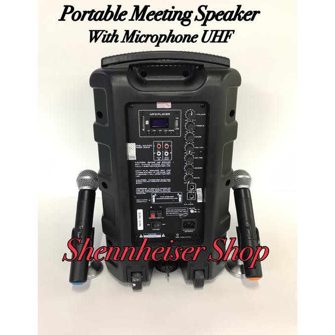 MuRah Portable Meeting Amplifier Speaker VIolence 10" ,.