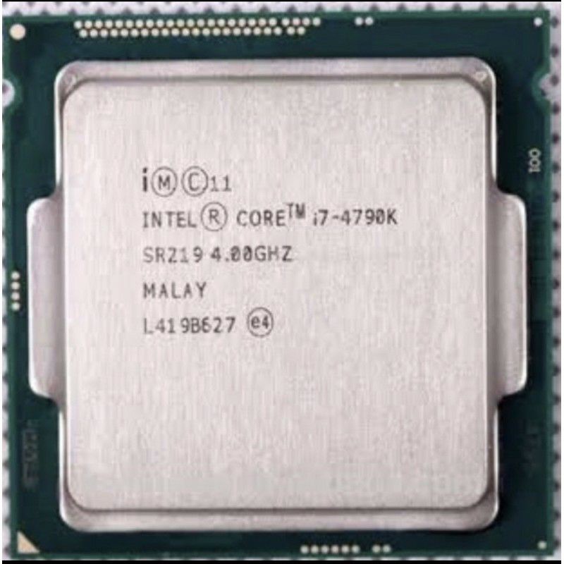 PROCESSOR INTEL CORE i7-4790 3.60GHz SOCKET 1150 + FAN PROSESSOR CORE I7 4790 3.60GHZ + FAN GEN 4