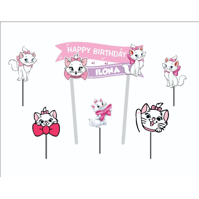 Topper Marie Cat PAKE NAMA