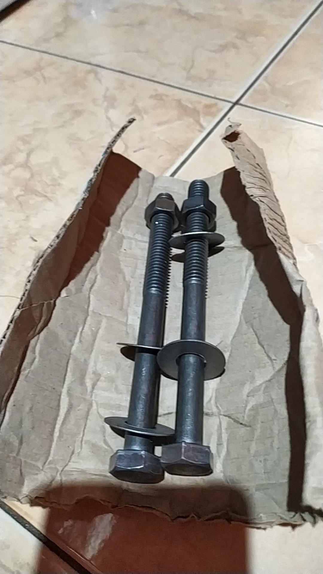 Baut Mur Hitam 12 X 150 Mm ( 15 Cm ) Kunci Mur 19 Mm Baut Balok