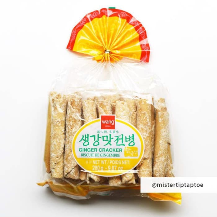 

Wang Ginger Cracker Senggang Mat Jonpyong (Kraker Korea)