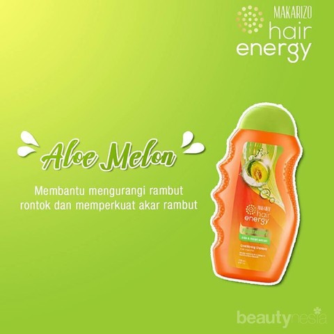 Makarizo Hair Energy Fibertherapy Conditioning Shampoo Aloe &amp; Melon 170 mL