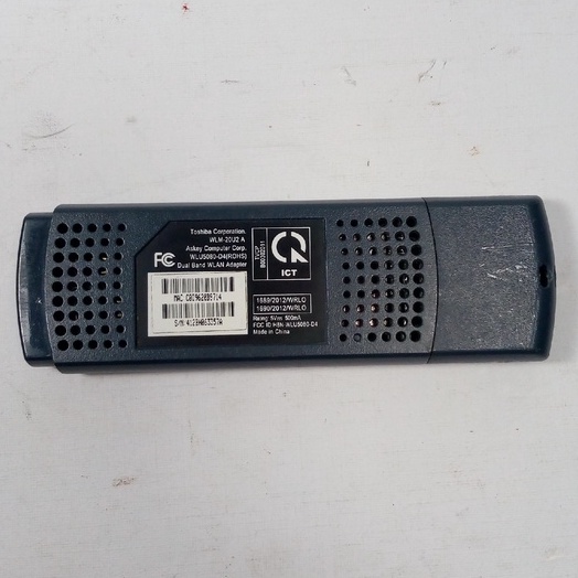 Toshiba WLM-20U2 WiFi Dongle for TV - Black