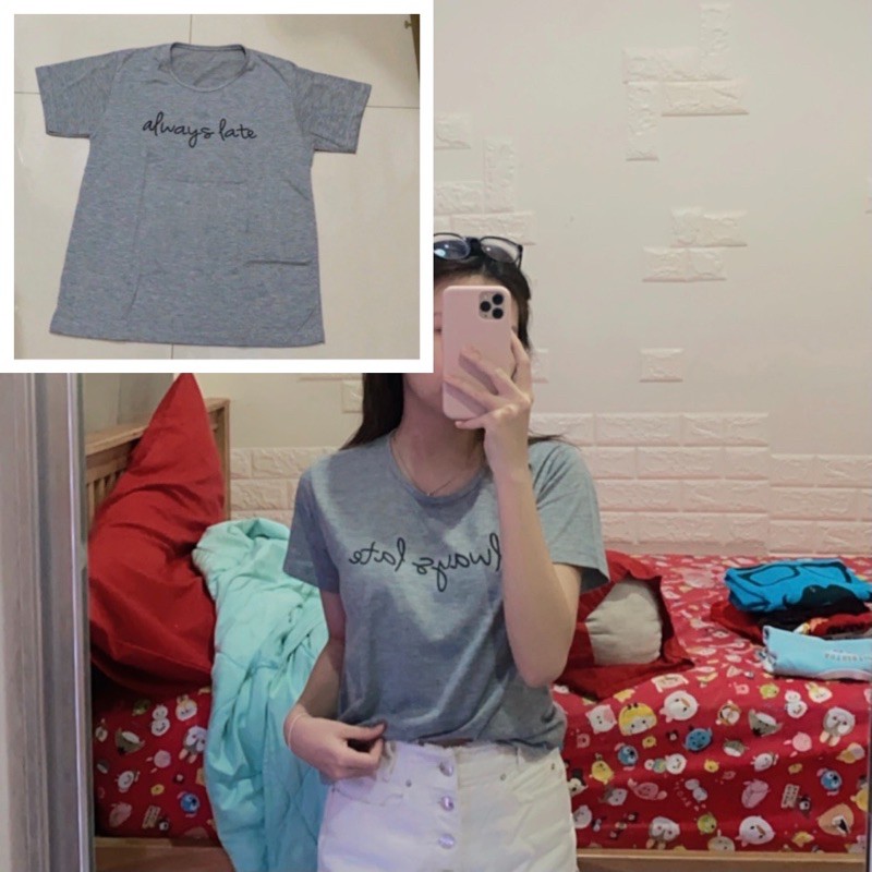 (PRELOVED) Kaos Tumblr / Kaos Rumah / Tshirt / Ringer Tee