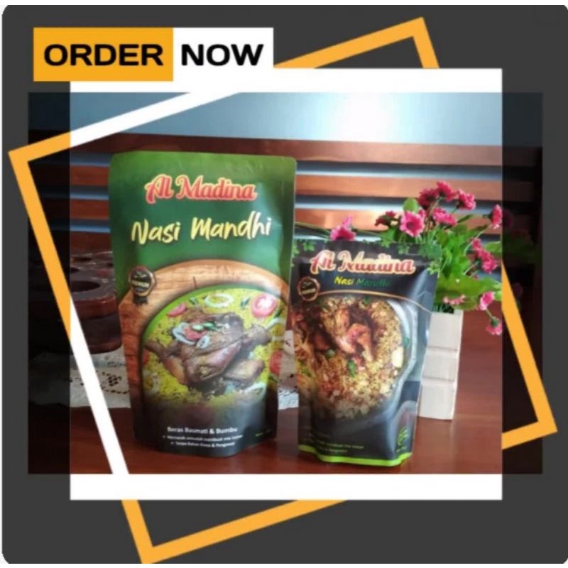 

Beras basmati bumbu Mandhi Almadina kemasan 350 gr