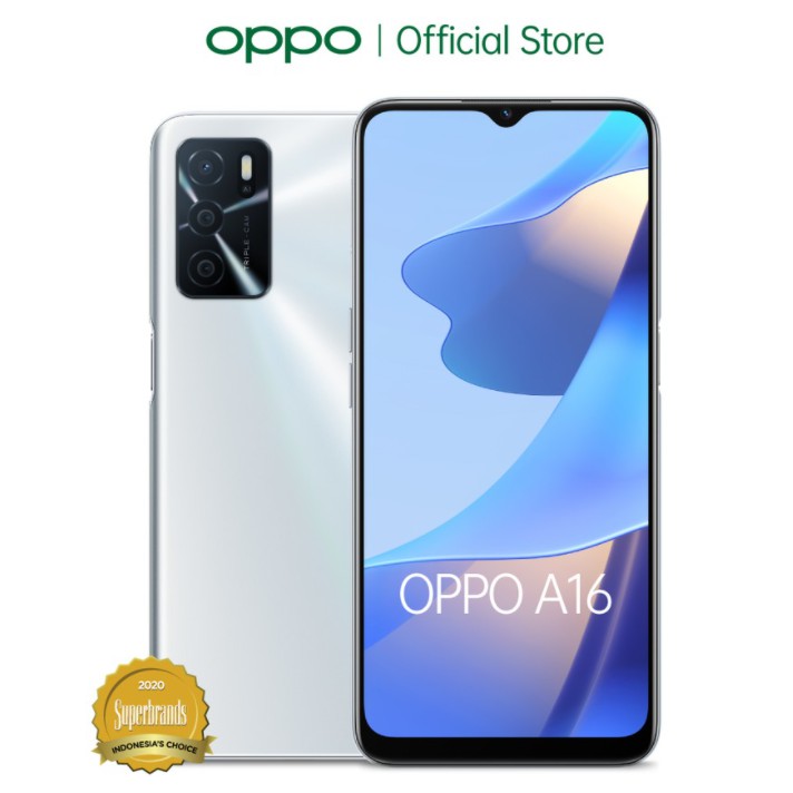 OPPO A16 Resmi 3 / 32 GB | 3/32GB  4 / 64 GB | 4/64GB Black White Garansi Official Oppo Indonesia | Smartphone Handphone-5