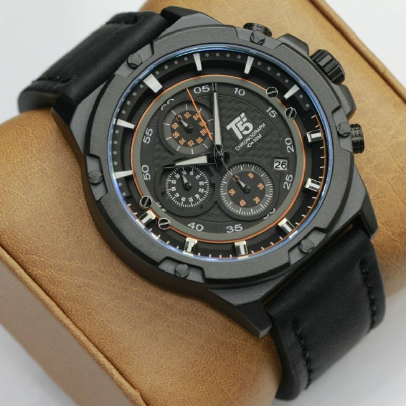 [ COD ] JAM TANGAN PRIA T5 H3478 ORIGINAL FREE BOX