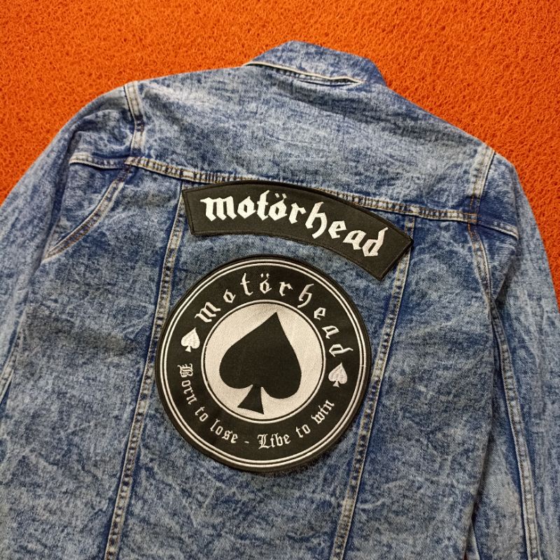 BACKPATCH MOTORHEAD SATU SET BEST QUALITY