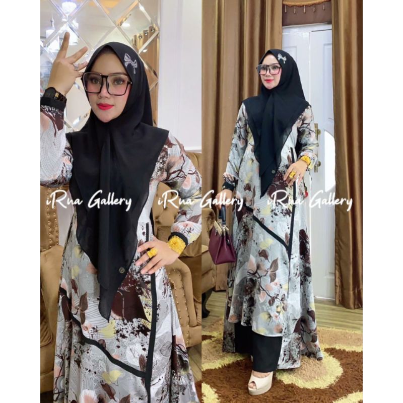SET SYAR'I YASMINE VOL 2 BY IRNA GALERY ORIGINAL