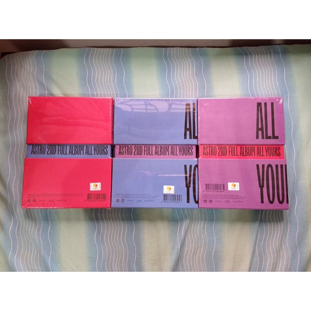 SHARING ALBUM ONLY / PC ASTRO ALL YOURS ME/YOU/US VER