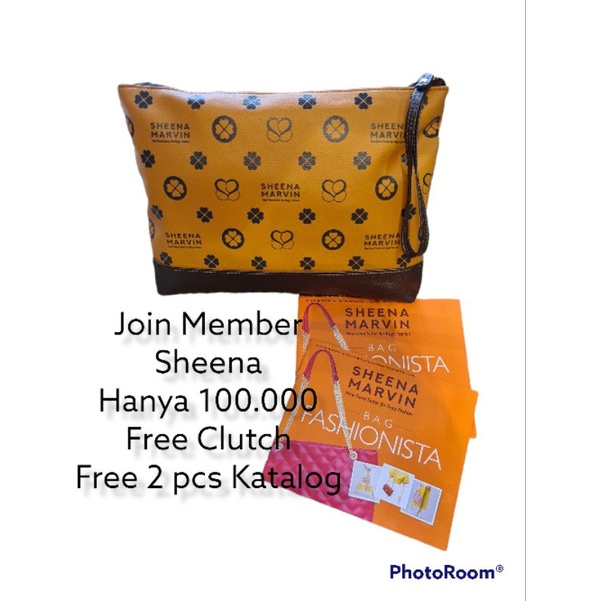 FC Clutch Sheena Marvin Paket Member Sheena Marvin