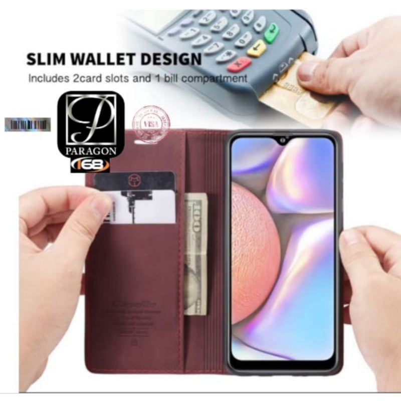 #COD / Flip Cover Wallet REALME C25 C25Y C21 C21Y C20 C17 C15 C12 C11 C11 2021 C3 C2 C1 Leather Case
