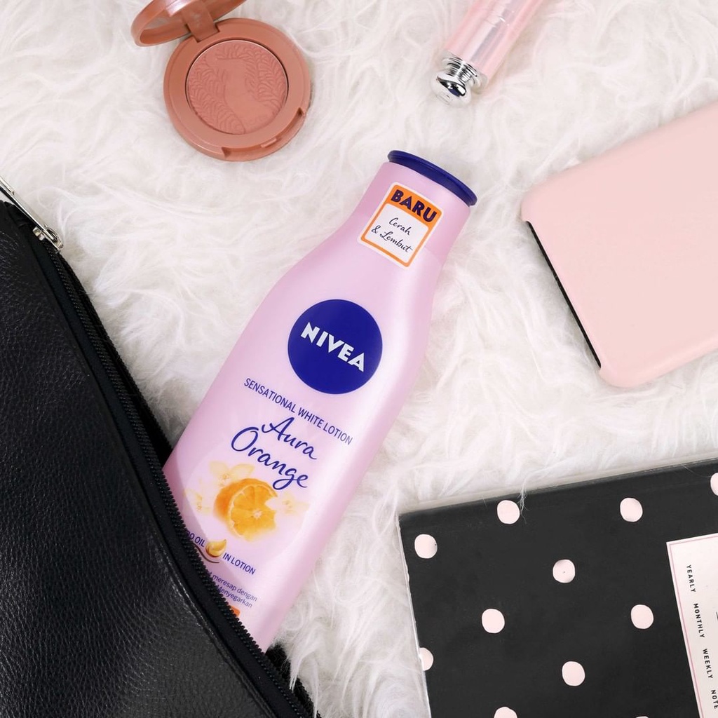 Nivea Sensational Bright Lotion Aura Orange
