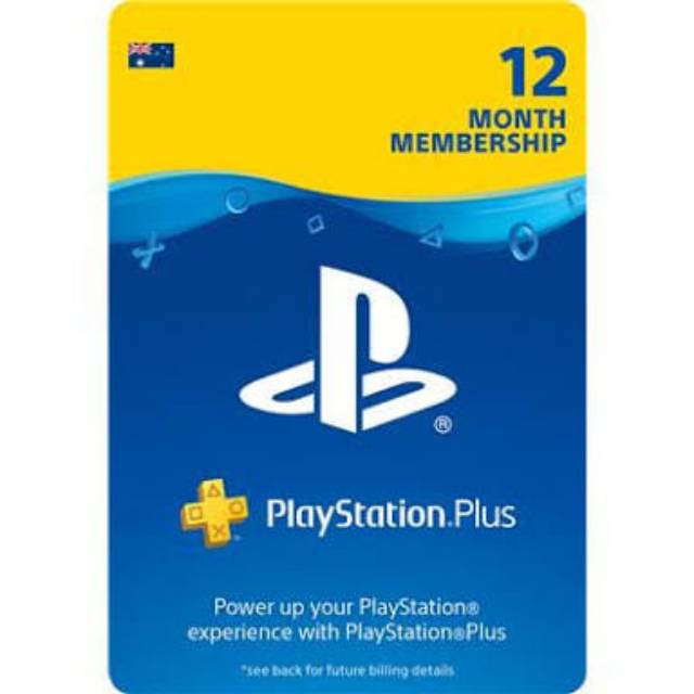 playstation plus 12 month membership australia